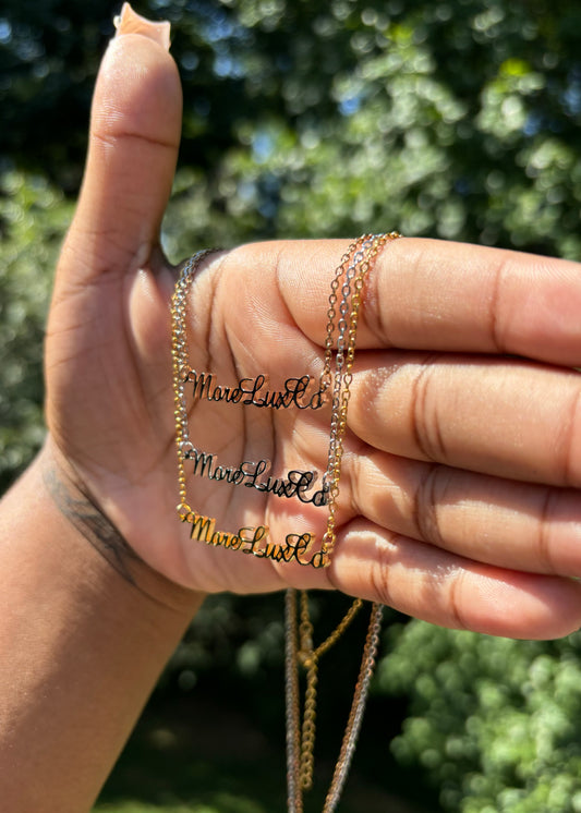 Sliver Custom Necklace