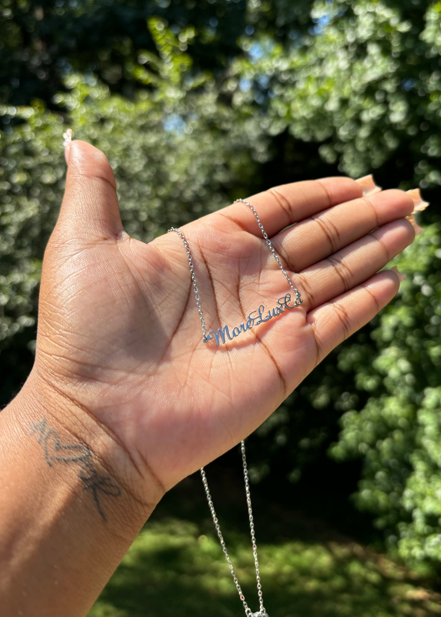 Sliver Custom Necklace