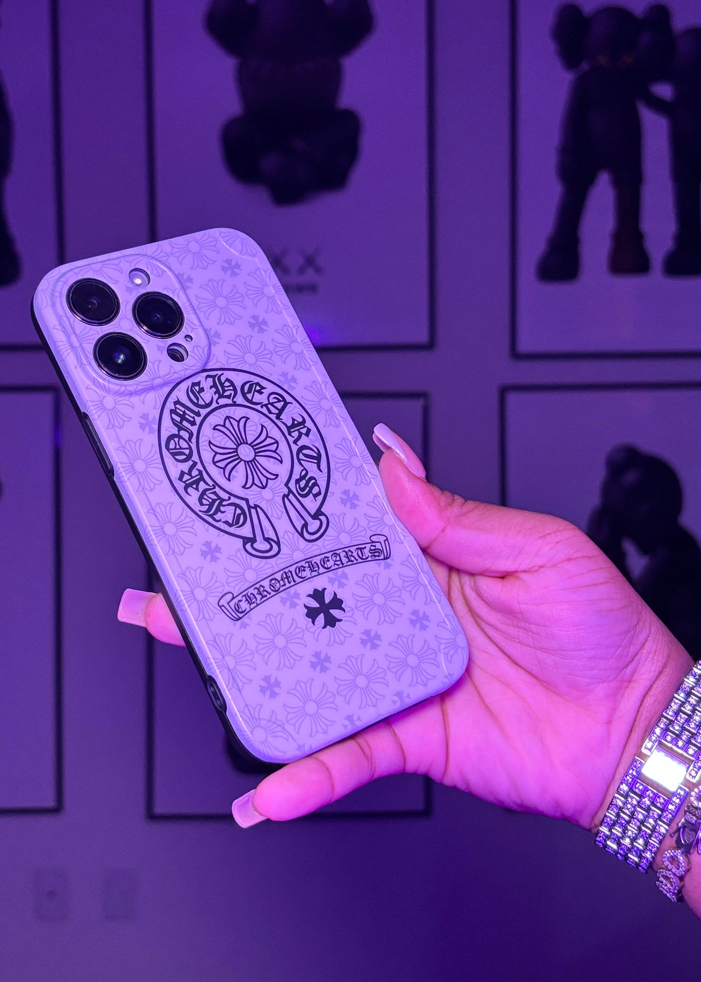 Crossed Over Case - White