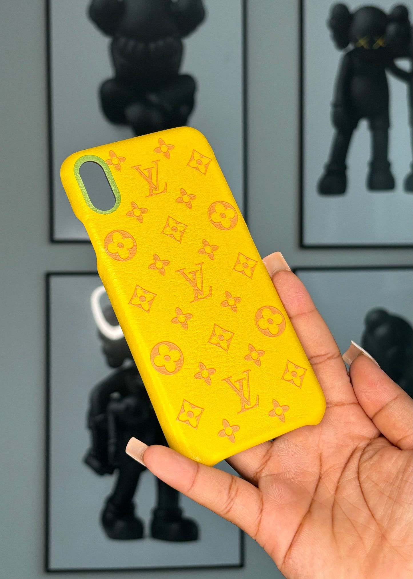 Just Vuitton Case - Yellow